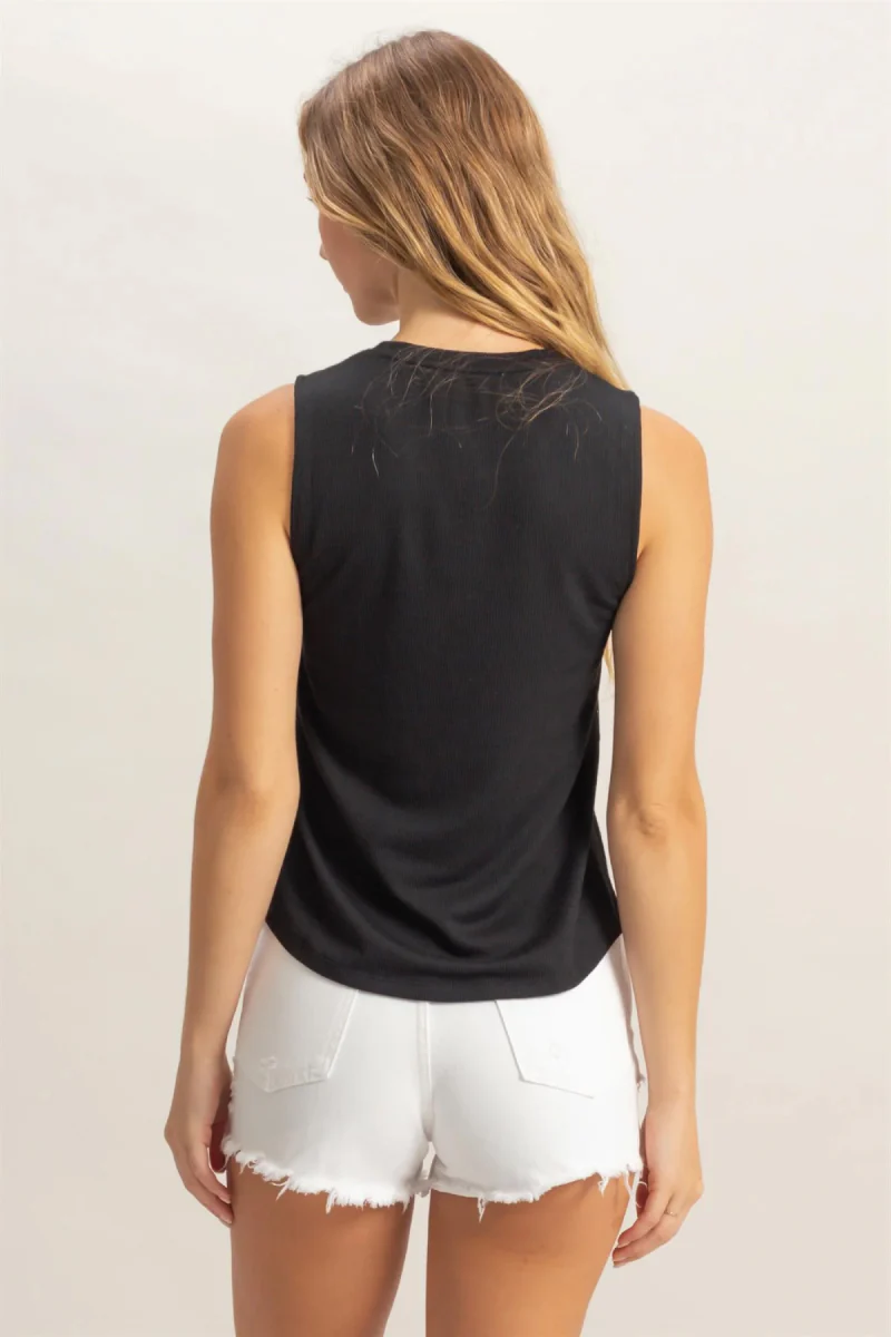 Henley Tank Top - Image 3