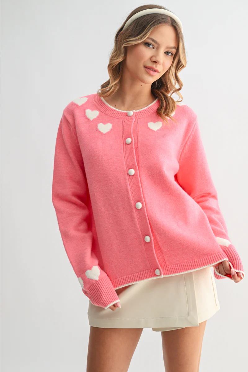 Heart Cardigan